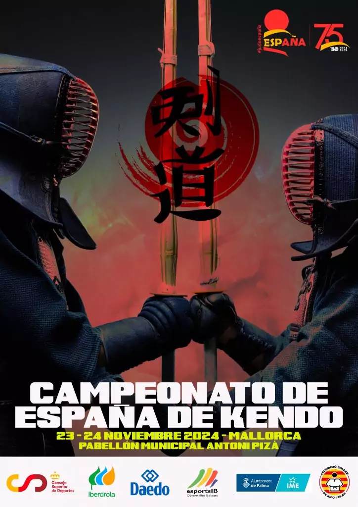 Campeonato de España de Kendo. Palma de Mallorca 23-11-24